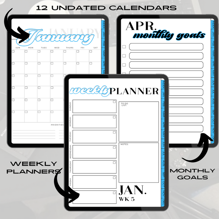 "INFLUENCE" DIGITAL CONTENT PLANNER