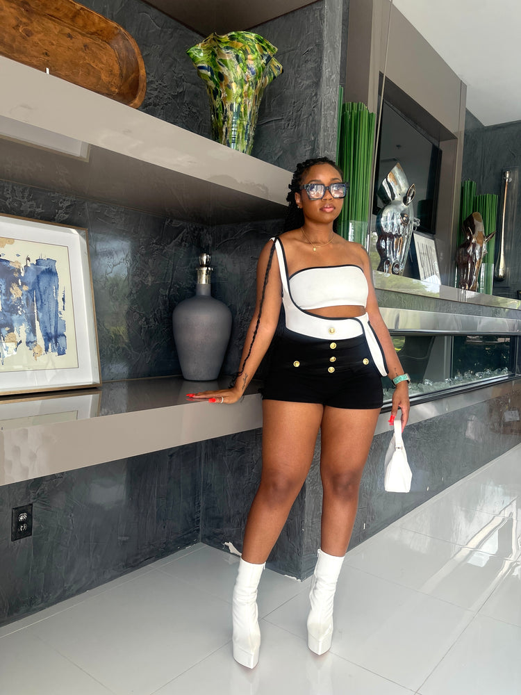 “Rebel” Two Piece Romper