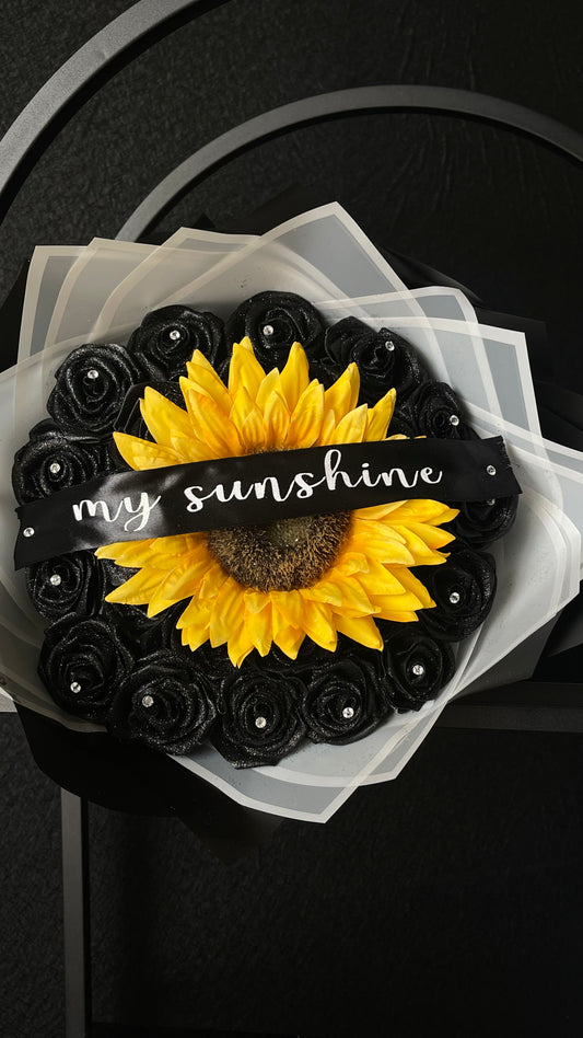 Sunflower/Rose Eternal Bouquet