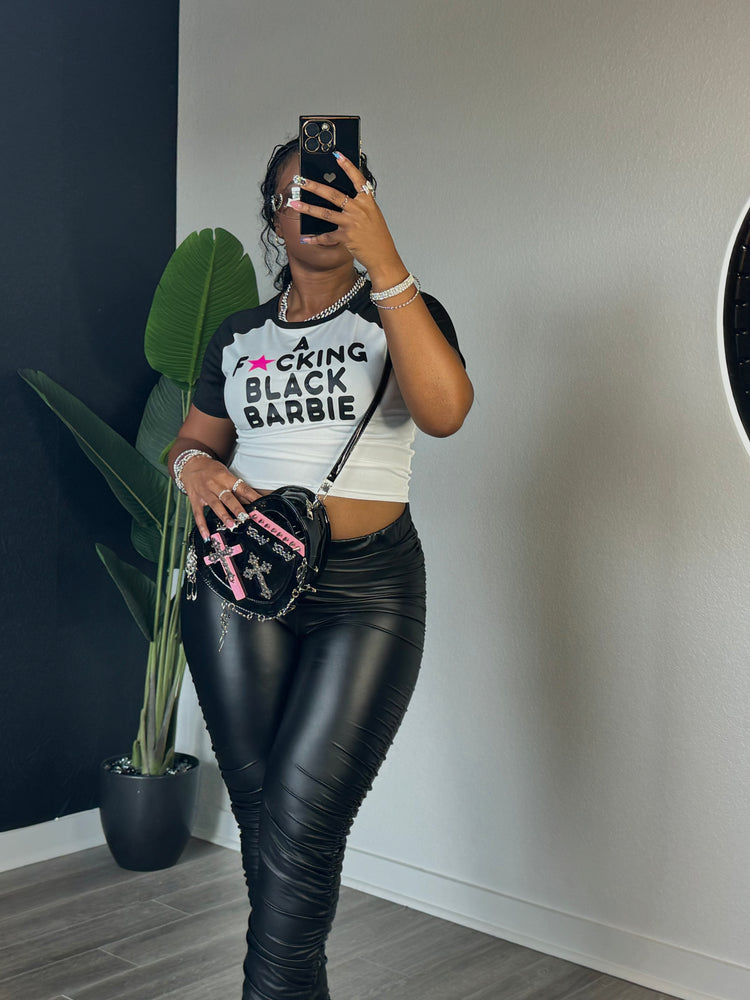 "Barbie" Cropped Tee