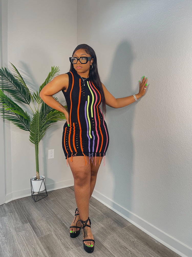 "KALI" KNITTED DRESS