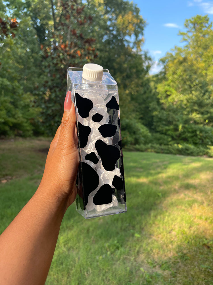 Cow Print Carton