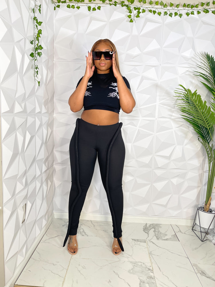 ”Top Tier” Pants - Black