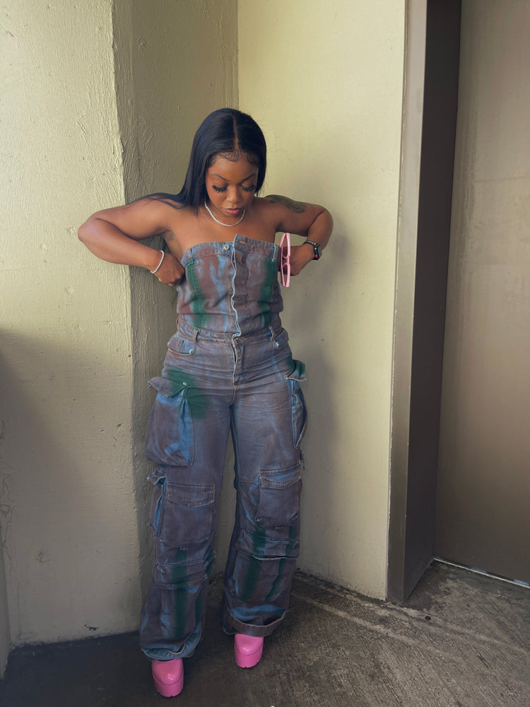 "Chanté" Denim Jumpsuit