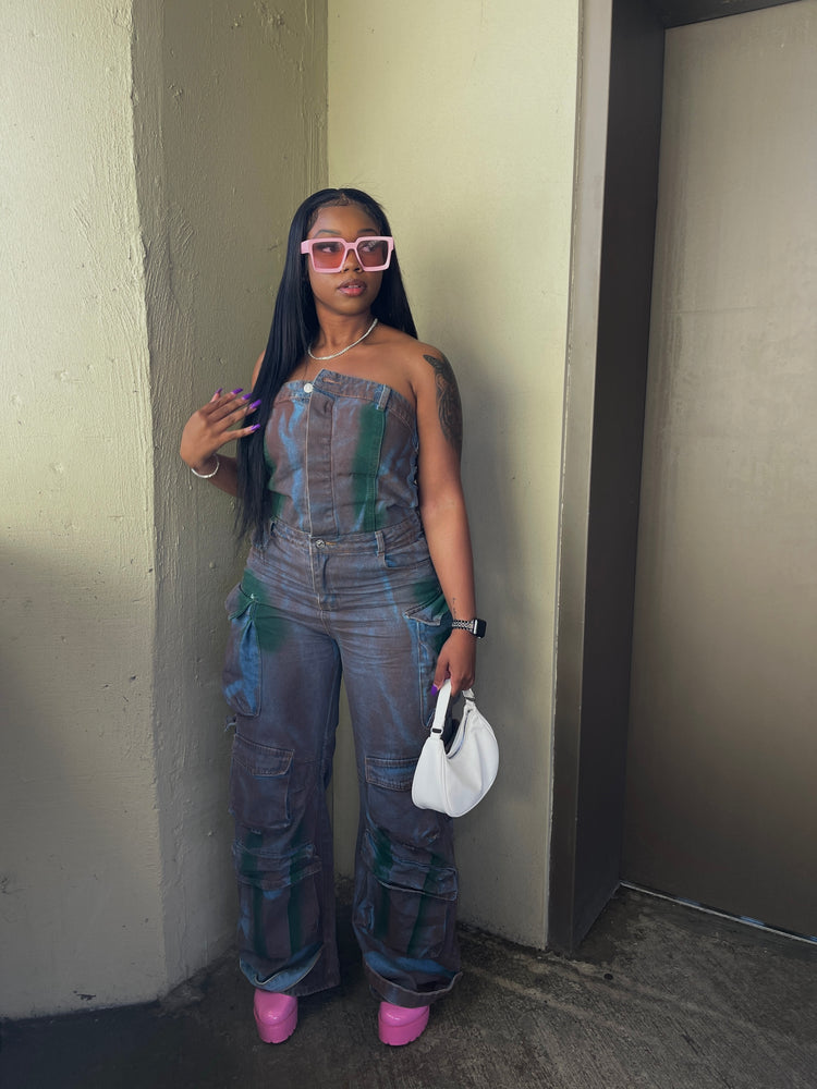 "Chanté" Denim Jumpsuit