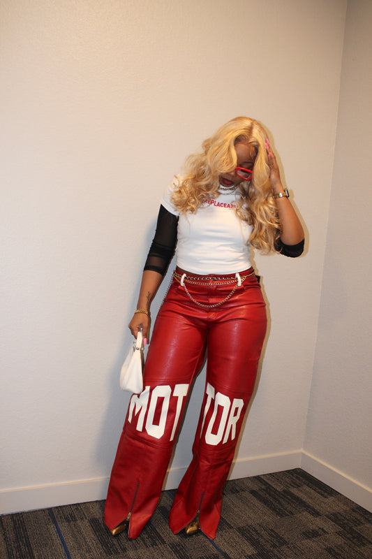 Aura Leather Pants