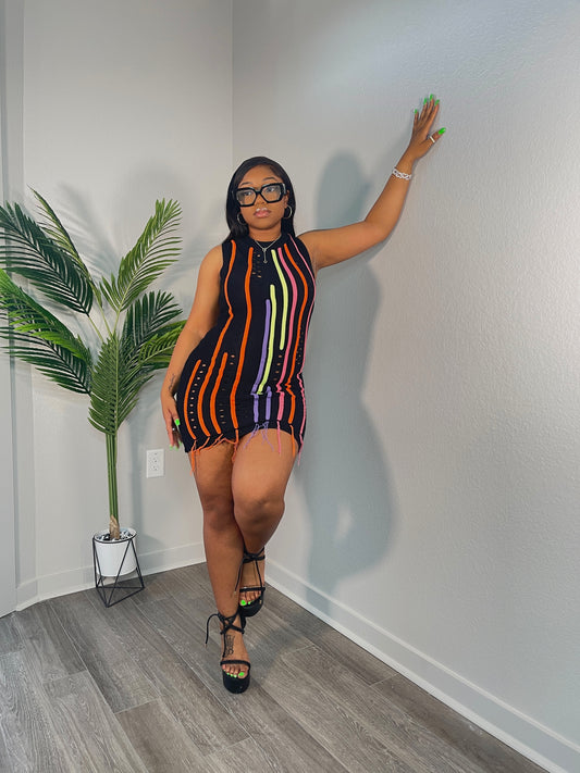 "KALI" KNITTED DRESS